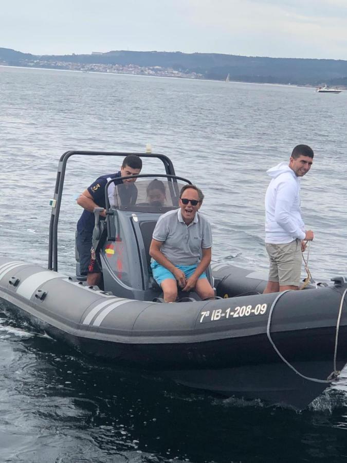Pension Mar De Rosa Villanueva De Arosa Dış mekan fotoğraf